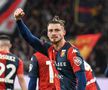 Reacția lui Radu Drăgușin după golul decisiv marcat pentru Genoa: „E o răsplată pentru toată munca”
