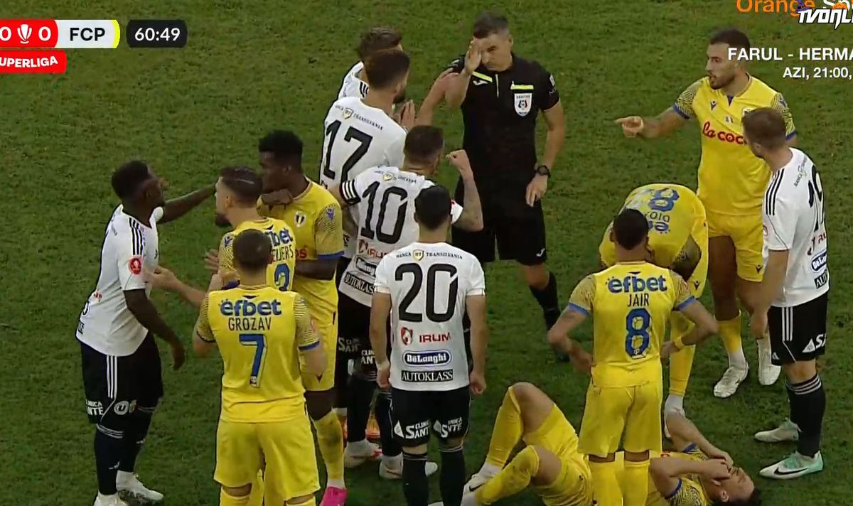 FOTO U Cluj - Petrolul, eliminare Valentin Gheorghe 11.11.2023