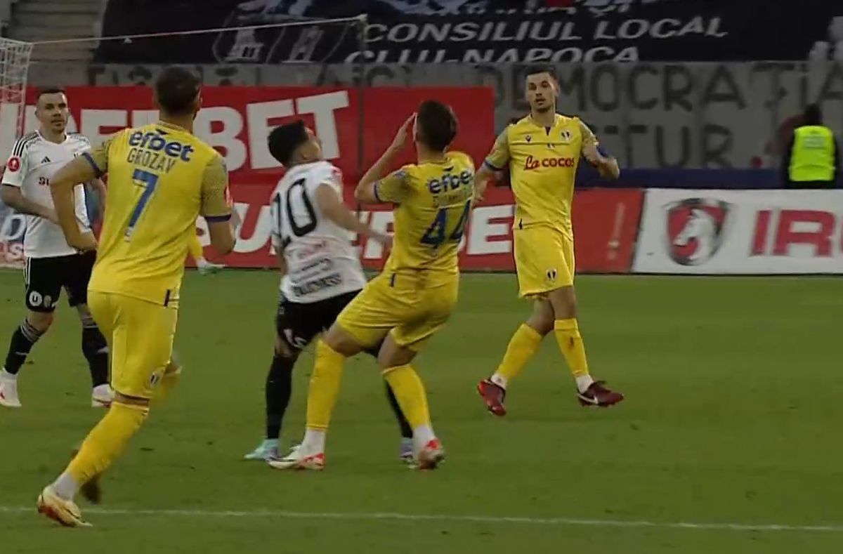 FOTO U Cluj - Petrolul, eliminare Valentin Gheorghe 11.11.2023