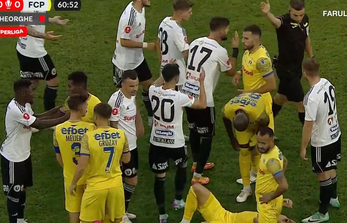 FOTO U Cluj - Petrolul, eliminare Valentin Gheorghe 11.11.2023