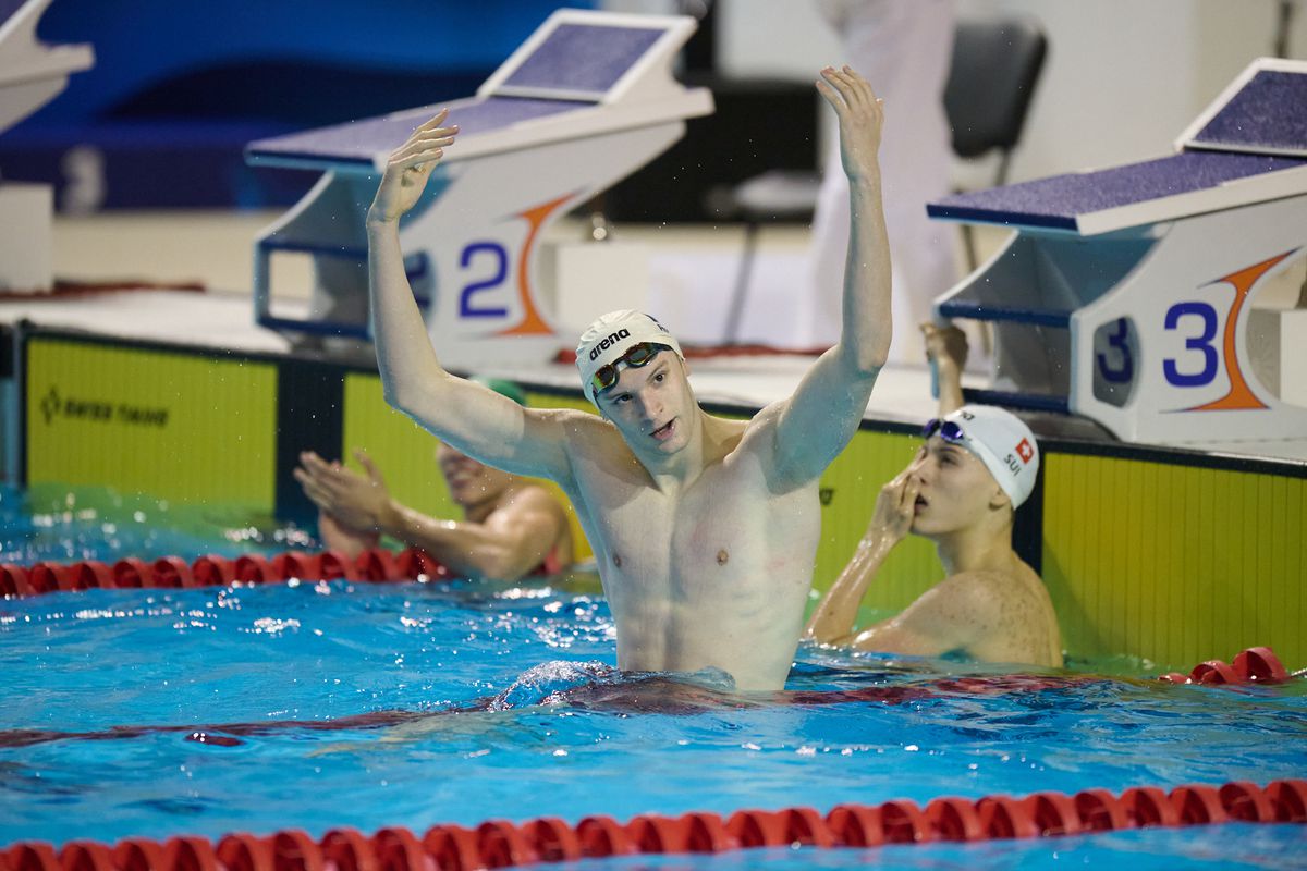 Patrick Dinu, campion național la 100 metri mixt » David Popovici a venit pe locul 3