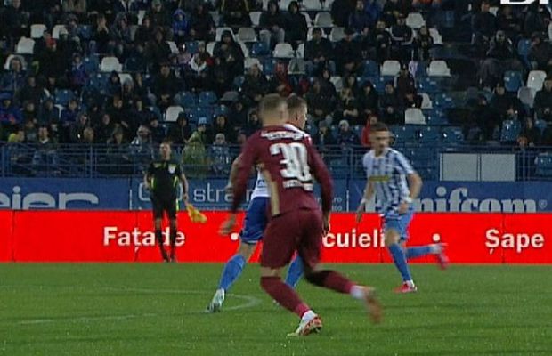 „Este o greșeală evidentă!” » Detaliul tehnic semnalat de Cristi Balaj, după faza controversată din Iași - CFR: „Nu se ia în considerare”