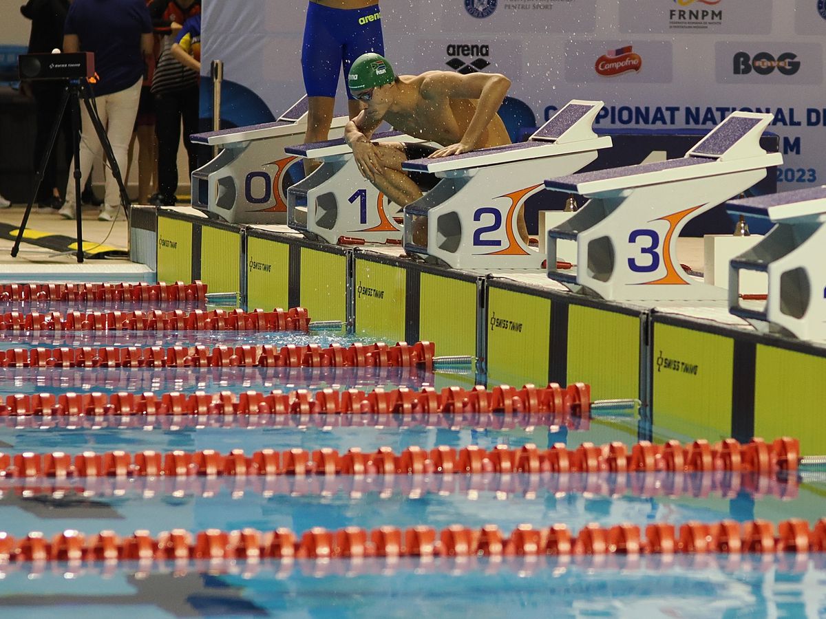 Patrick Dinu, campion național la 100 metri mixt » David Popovici a venit pe locul 3