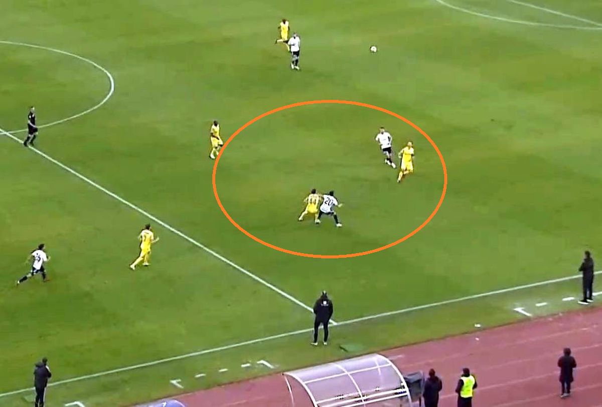 Notele GSP după U Cluj - Petrolul » Care sunt jucătorii care au primit 2 și 4 după prestația de pe Cluj Arena