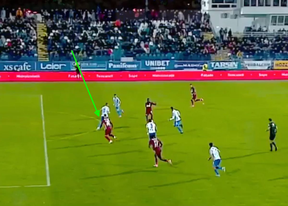 „Este o greșeală evidentă!” » Detaliul tehnic semnalat de Cristi Balaj, după faza controversată din Iași - CFR: „Nu se ia în considerare”