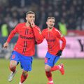 FCSB gravitează în jurul lui Daniel Bîrligea. Cifrele care arată cât de mult s-a schimbat jocul campioanei României. Foto: Cristi Preda, GSP