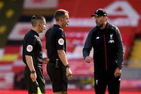 Un arbitru din Premier League, suspendat din cauza unui clip controversat » Ar rosti jigniri scandaloase la adresa lui Liverpool și a lui Klopp: „Este o echipă de rahat, cu managerul p****i!”