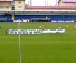 Protest la Metaloglobus - Steaua, foto: captură de ecran Prima Sport