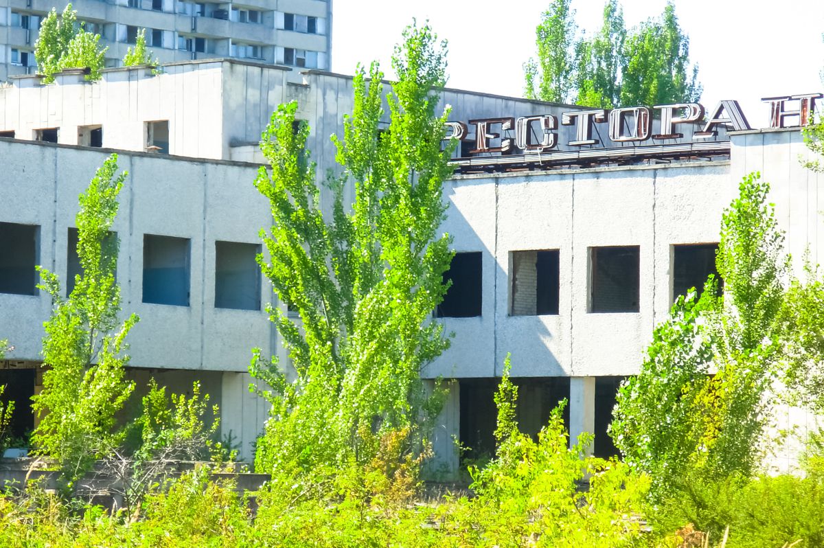 Stadionul Avanhard din Pripyat, Ucraina