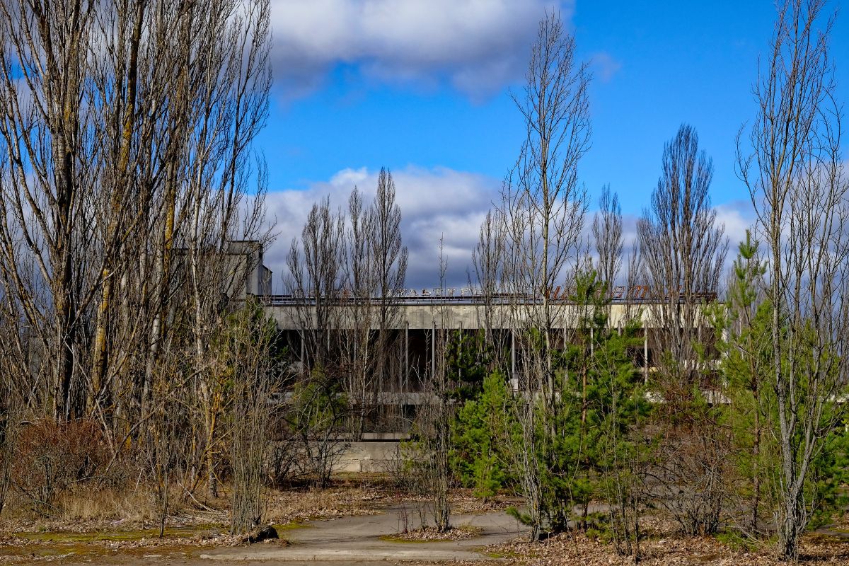 Stadionul Avanhard din Pripyat, Ucraina