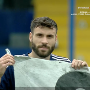 Protest la Metaloglobus - Steaua, foto: captură de ecran Prima Sport