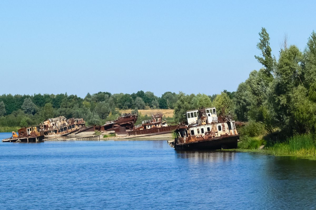 Stadionul Avanhard din Pripyat, Ucraina