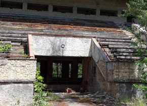 Stadionul din Pripyat, de lângă Cernobîl, arată incredibil: ce a crescut în locul gazonului, la 38 de ani de la dezastru