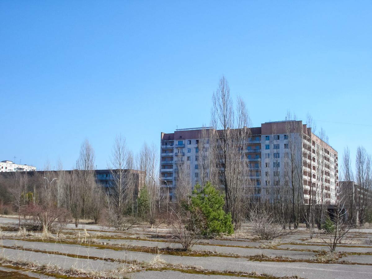 Stadionul Avanhard din Pripyat, Ucraina