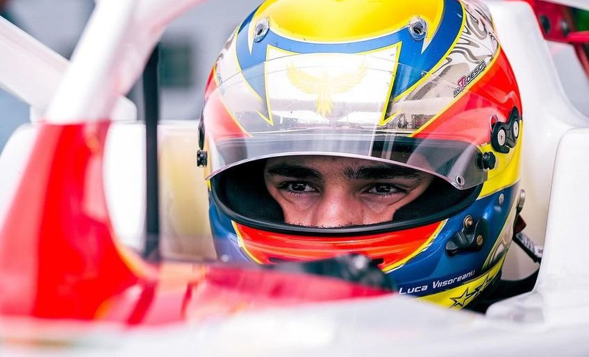 Luca Viișoreanu, 15 ani, pilot în Formula 4 Italia