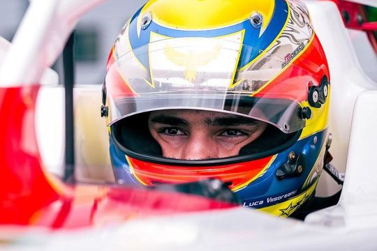 Luca Viișoreanu, 15 ani, pilot în Formula 4 Italia