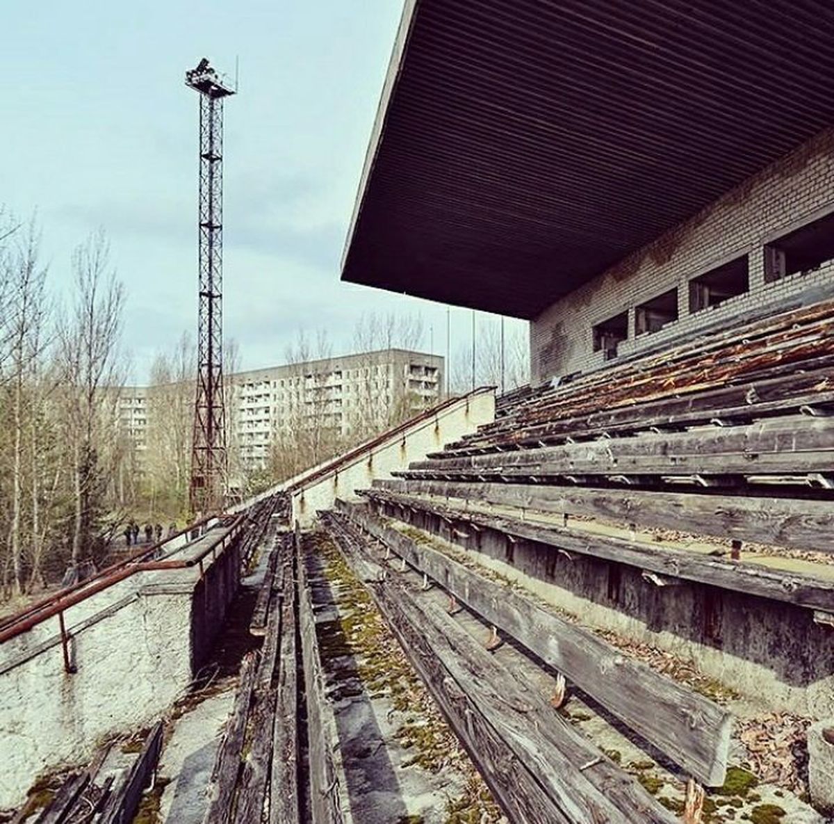 Stadionul din Pripyat, de lângă Cernobîl, arată într-un mod incredibil: ce a crescut în locul gazonului, la 38 de ani de la dezastru