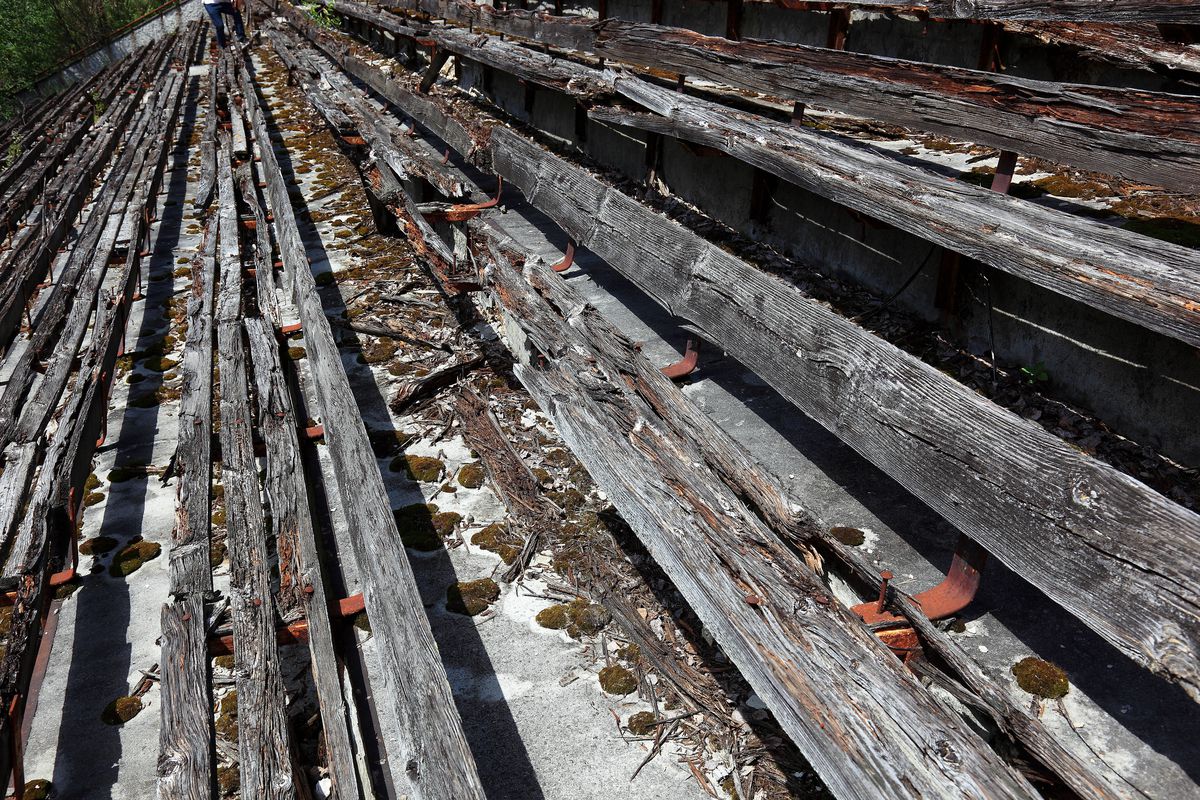 Stadionul Avanhard din Pripyat, Ucraina