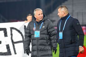 Dan Petrescu a numit omul meciului în Oțelul - CFR Cluj: „Cel mai bun!”