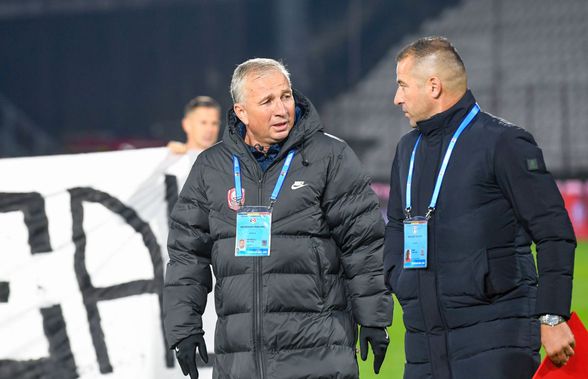 Dan Petrescu a numit omul meciului în Oțelul - CFR Cluj: „Cel mai bun!”