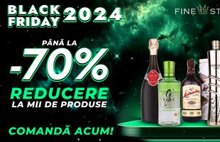 Luna Black Friday la FineStore: Echipează-ți barul cu cele mai bune băuturi, la super prețuri!