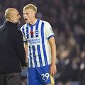 Dialogul dintre Pep Guardiola și Jan Paul van Hecke // foto: Imago Images