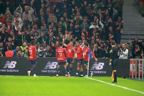 Lille împreună cu suporterii săi / Imago Images