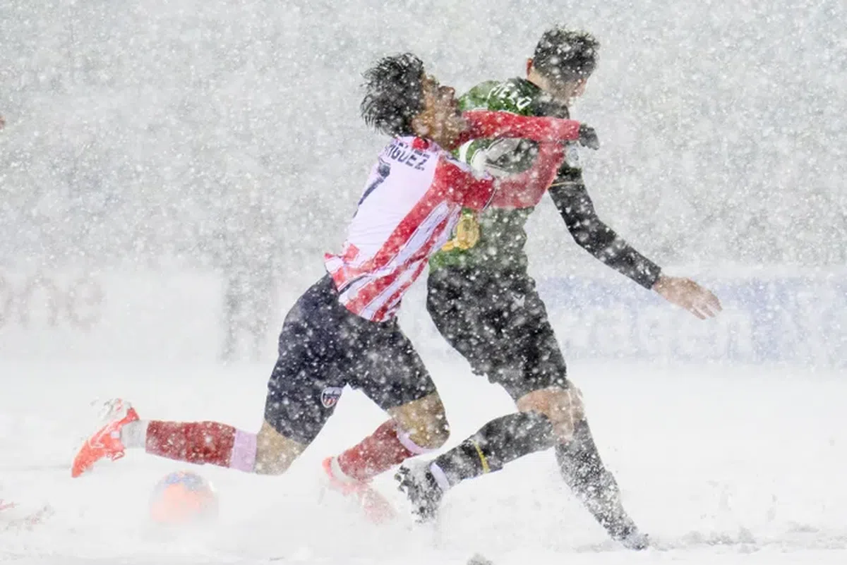 Titlu decis în nămeți » „Satelitul” lui Atletico Madrid a dat lovitura printr-un gol fantastic