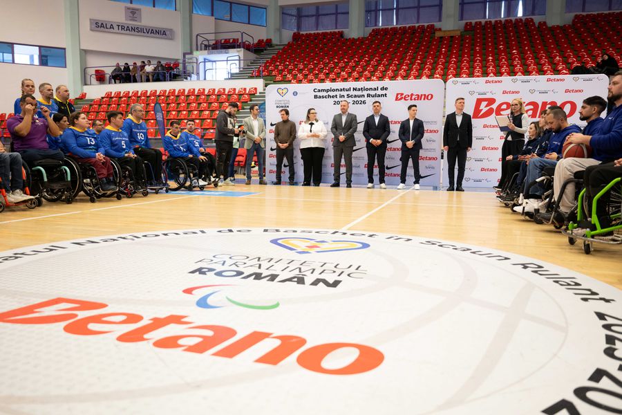 Betano susține Campionatul Național de Baschet în Scaun Rulant, consolidând platforma de responsabilitate socială „Imposibilul devine posibil. Pe Bune.”