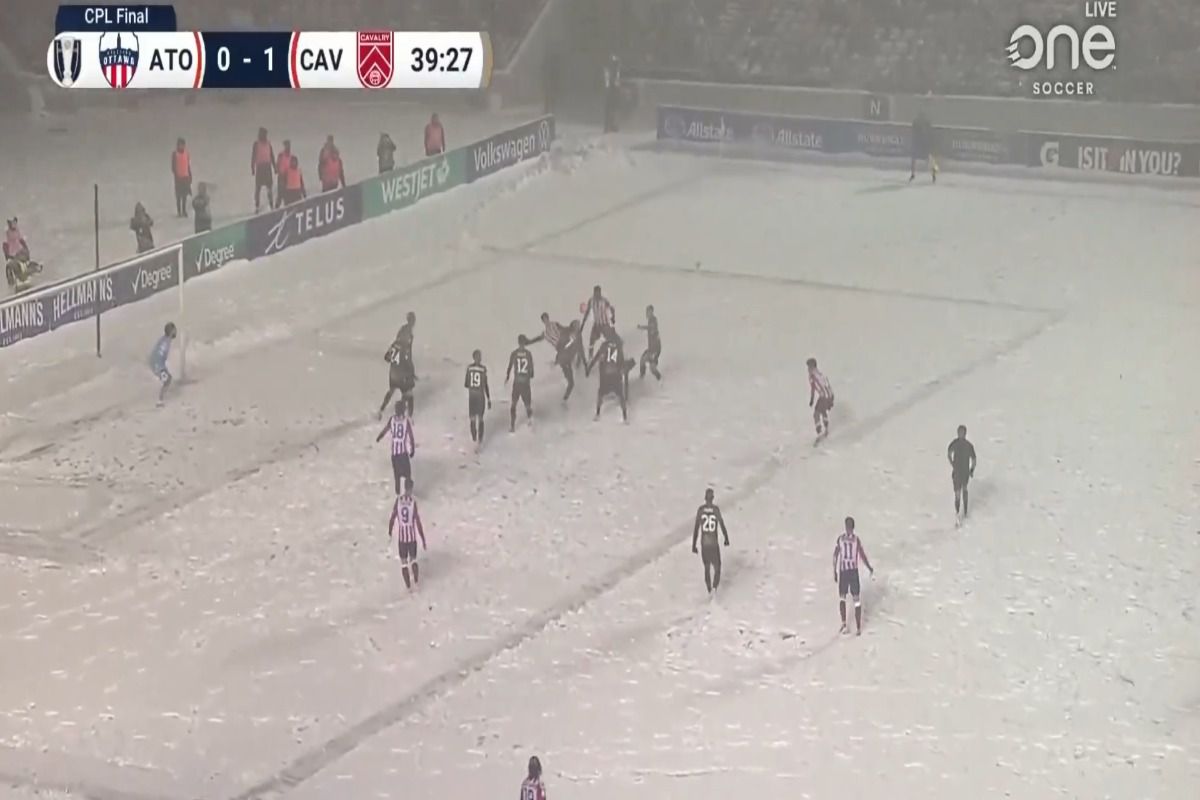 Titlu decis în nămeți » „Satelitul” lui Atletico Madrid a dat lovitura printr-un gol fantastic