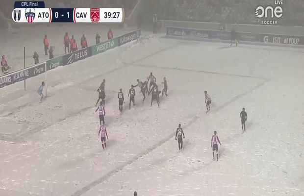 Titlu decis în nămeți » „Satelitul” lui Atletico Madrid a dat lovitura printr-un gol fantastic