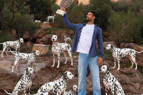 Novak Djokovic, ședință foto pe Acropola din Atena/Foto: Instagram (Novak Djokovic)