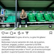 Mesajul lui Mirel Rădoi de pe Instagram