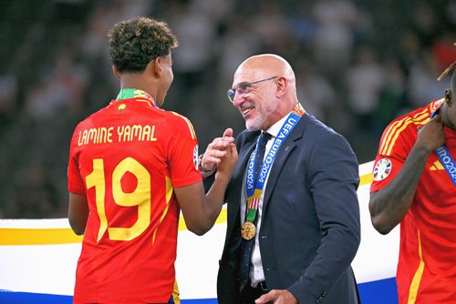 Lamine Yamal și Luis de la Fuente // FOTO: Imago Images