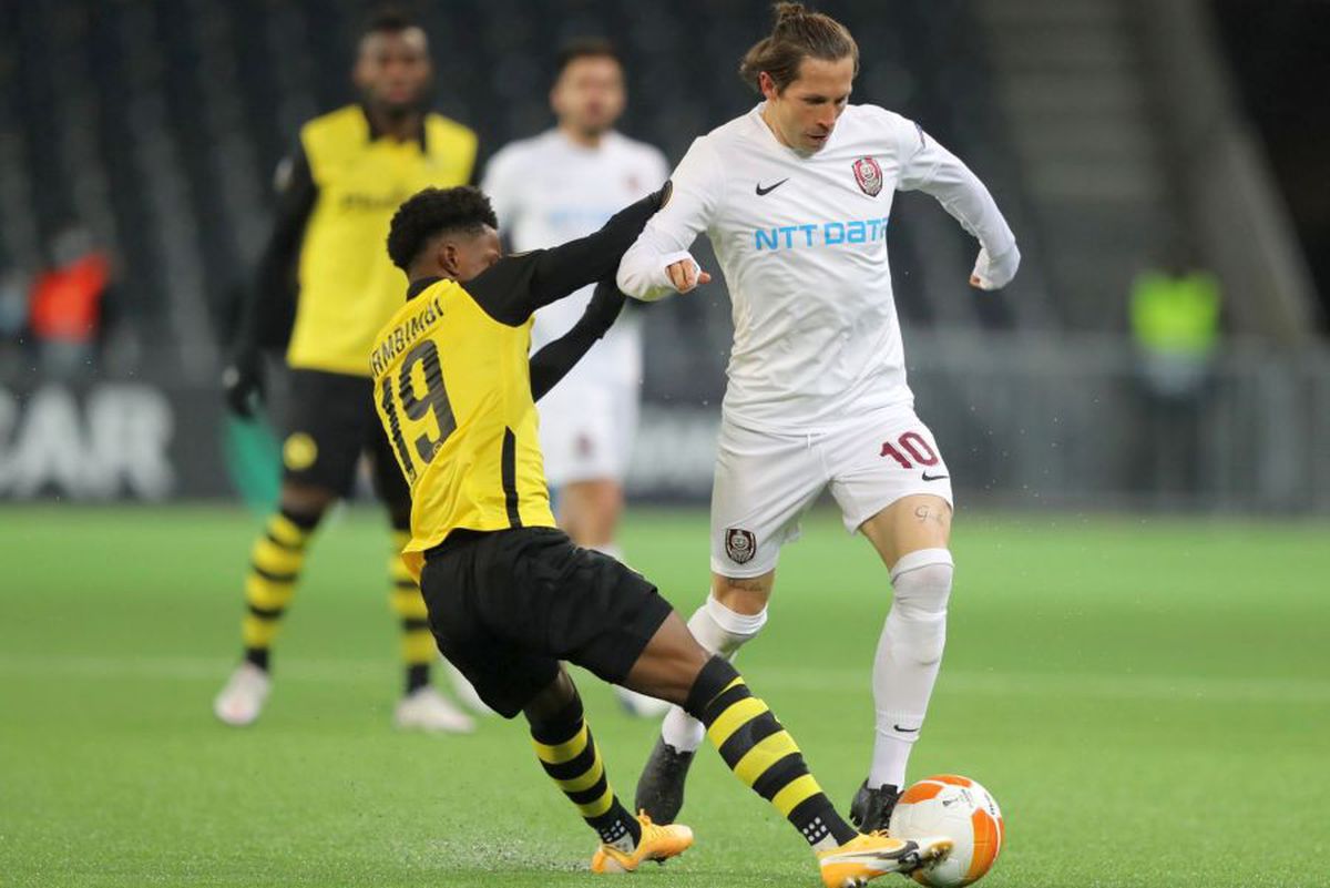 Note GSP după Young Boys - CFR Cluj » „Centralul” francez, cel mai slab de pe teren! Cum au fost notați elevii lui Edi Iordănescu