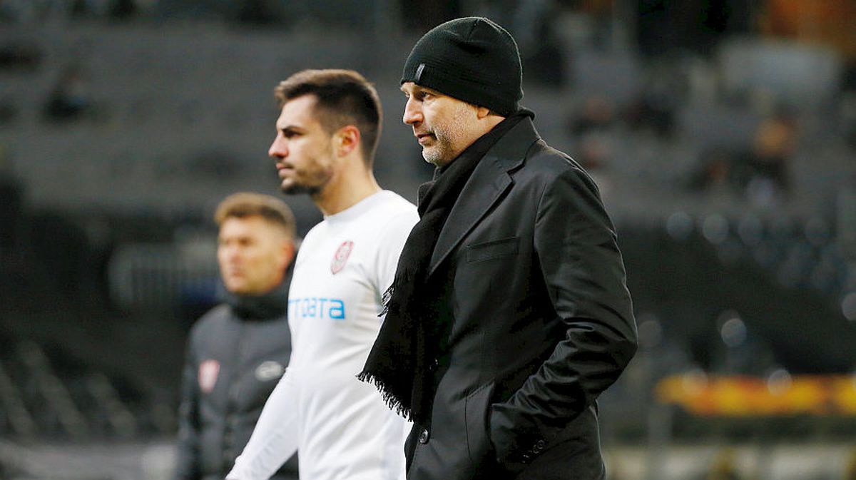 YOUNG BOYS - CFR CLUJ 2-1. Edi Iordănescu, nervos la revenirea în țară: „Poate era mai ieftin dacă brigada era chiar din Elveția! Cred că arbitrii s-au deplasat cu bicicleta”