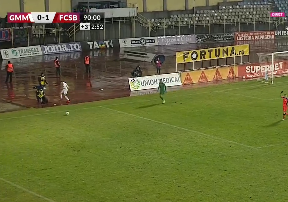 Faza zilei în Liga 1, în Gaz Metan - FCSB