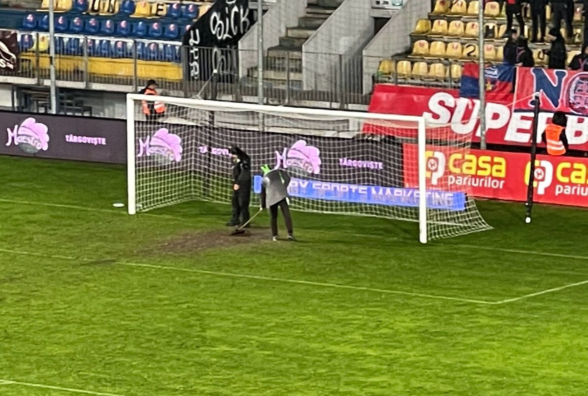 Chindia Târgoviște - FCSB 0-2. Ploaie și belșug » Roș-albaștrii câștigă în „mocirla” de la Ploiești și urcă pe podium! Cronica