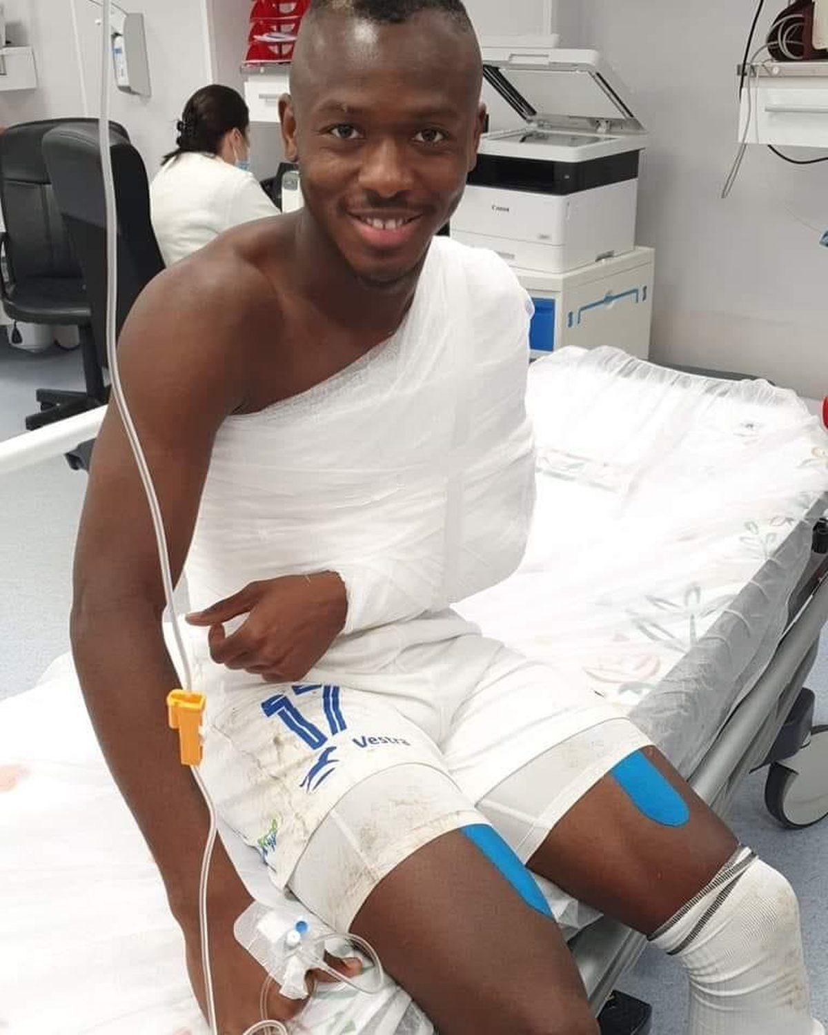 Accidentare Sekou Camara