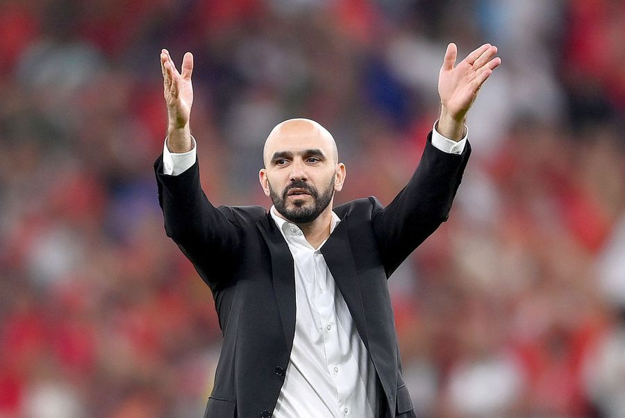 Walid Regragui a calificat pentru prima oară Marocul în semifinalele Mondialului. Foto: Imago Images Selecționerul Marocului dezvăluie: „Am încercat să îl conving să reprezinte naționala noastră” » Cum a reacționat vedeta Barcelonei