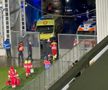 Ghinion teribil pentru FCSB: două pierderi uriașe după doar 7 minute » Compagno și Olaru, schimbați și duși la spital după o ciocnire violentă!