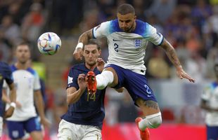 Anglia - Franța, cel mai urmărit meci de la Campionatul Mondial » Ce audiență a avut TVR cu ultimul sfert de finală
