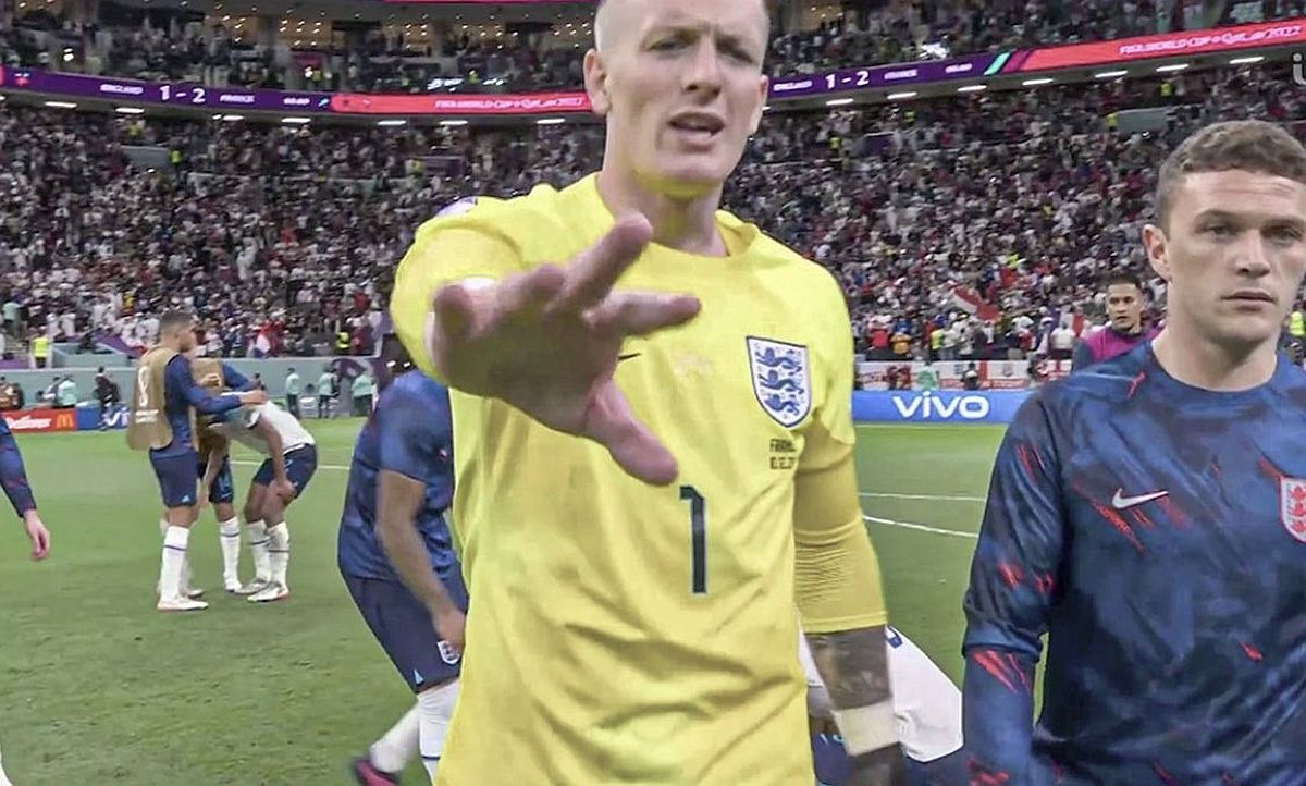 Jordan Pickford s-a enervat după Anglia - Franța » Gestul făcut de portar: „Aveți respect!”