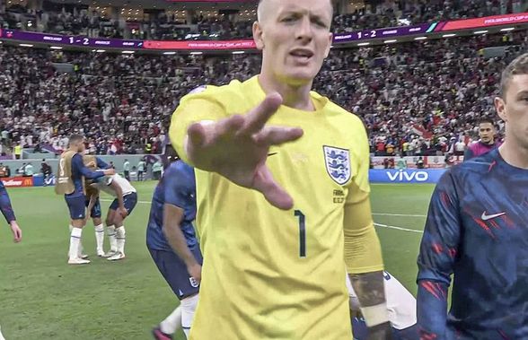 Jordan Pickford s-a enervat după Anglia - Franța » Gestul făcut de portar: „Aveți respect!”