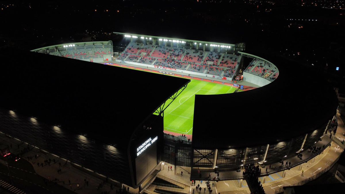 FC Hermannstadt inaugurează stadionul împotriva liderului