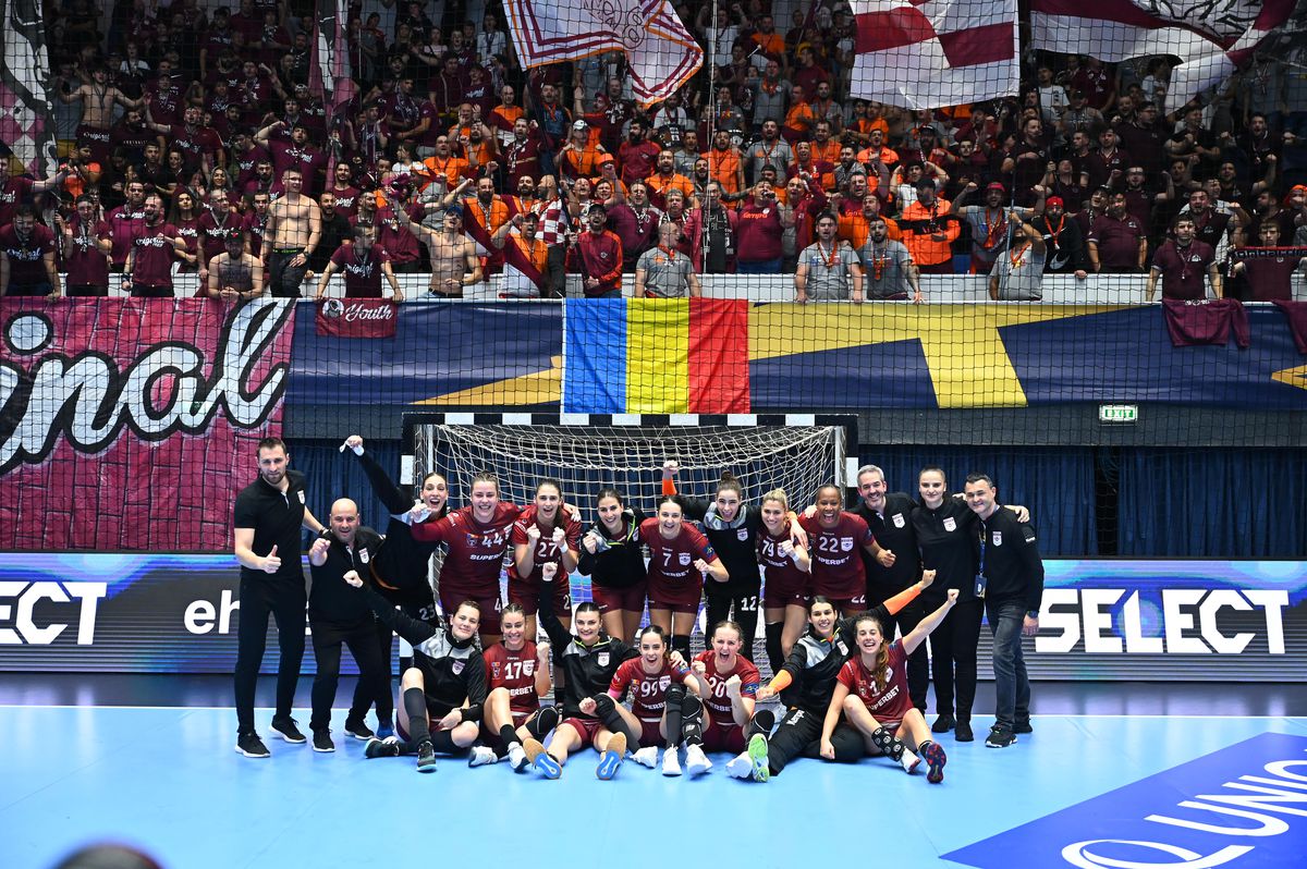 Ce victorie la București! Rapid o învinge pe Gyor, de 5 ori campioana Europei, și are avantaj la „directe”!