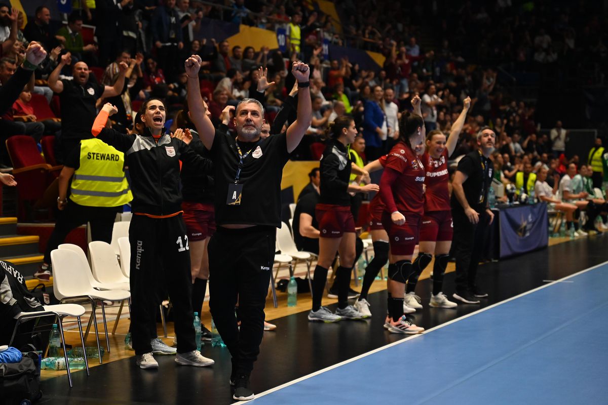 Ce victorie la București! Rapid o învinge pe Gyor, de 5 ori campioana Europei, și are avantaj la „directe”!