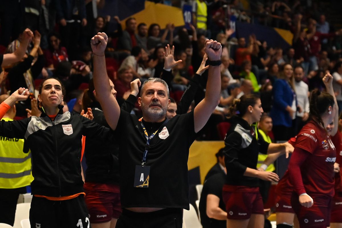 Ce victorie la București! Rapid o învinge pe Gyor, de 5 ori campioana Europei, și are avantaj la „directe”!