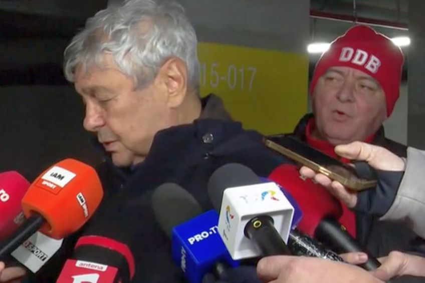 Mircea Lucescu, abordat în parcare de un dinamovist după 0-1 cu U Cluj