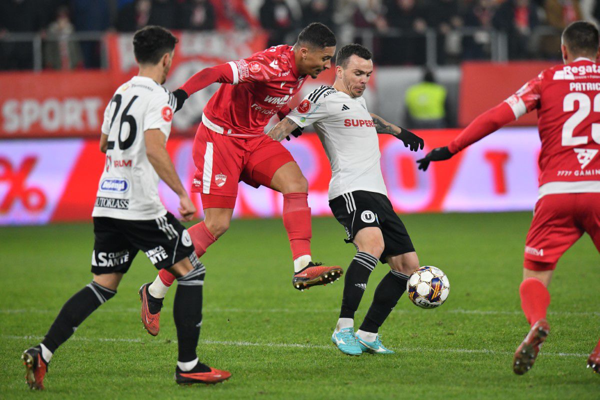 Dinamo - U Cluj, etapa 19 Superligă